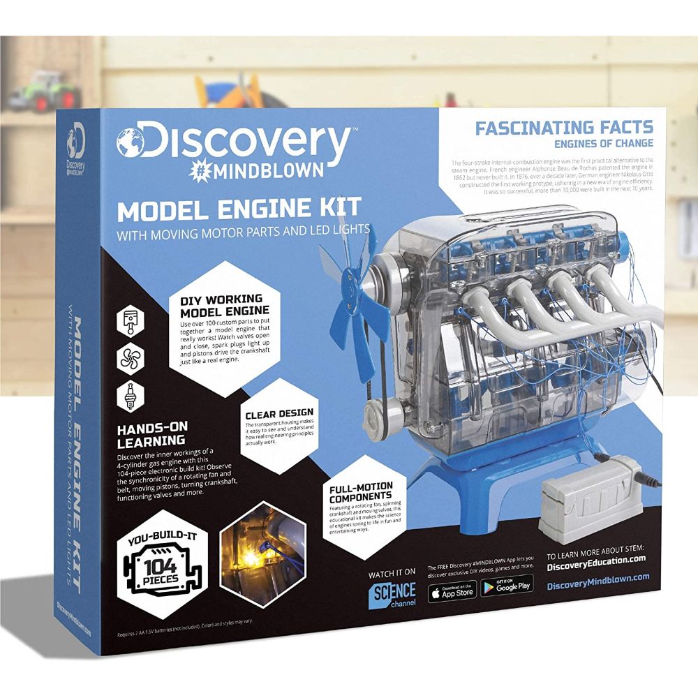 Kid Engine Models Discovery Kids Model Engine Kit – Toys4me