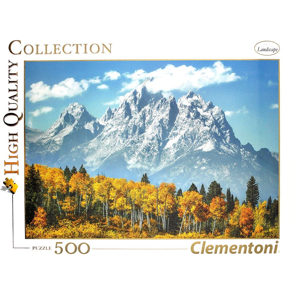 Clementoni Collection-Grand Teton in Fall-500 Pieces
