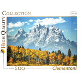 Clementoni Collection-Grand Teton in Fall-500 Pieces