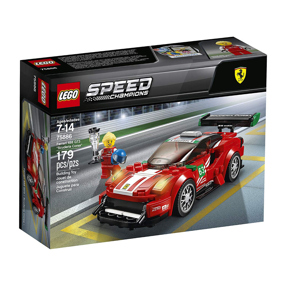 Lego Speed Champions Ferrari 488 Gt3 (179 Pieces)  Image#4
