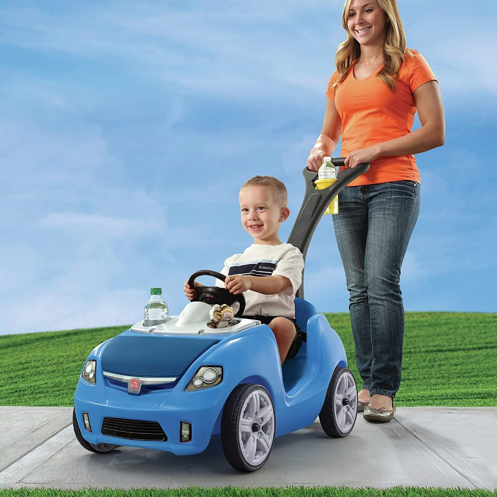 Whisper Ride Buggy Step2 Whisper Ride Ii Kids Blue Ride On Push