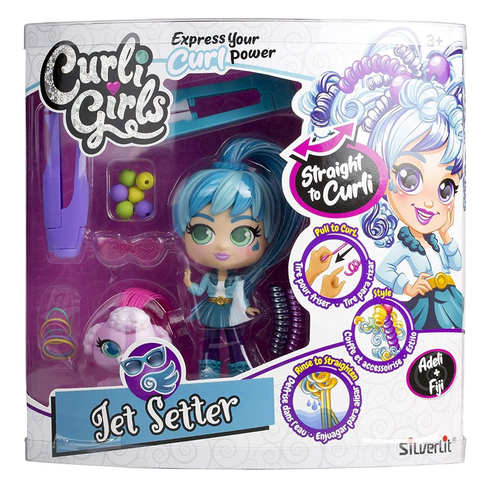 Curli Girls Deluxe Set with Pet, Assorted