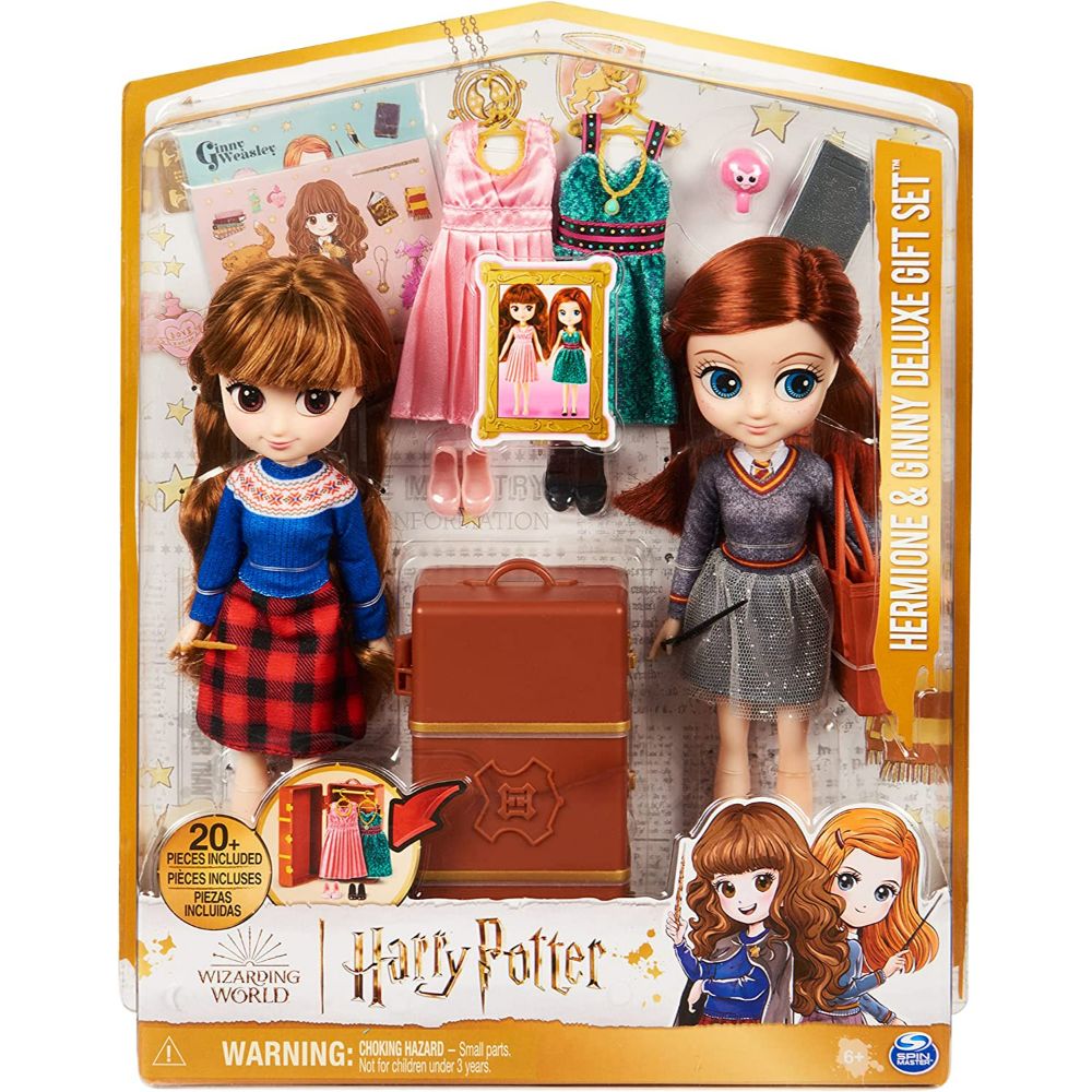 Harry Potter Wizarding World Fashion Doll 8" Mega Gift Set- H & Ginny