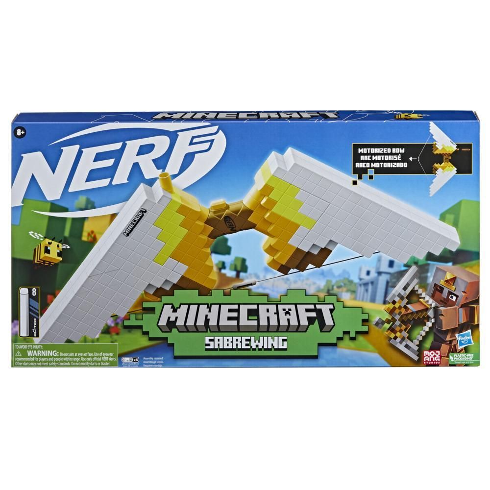 Nerf - Minecraft Sabrewing Motorized Bow