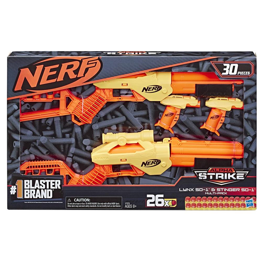 Nerf Alpha Strike Lynx SD-1 and Stinger SD-1 30-Piece  Image#3