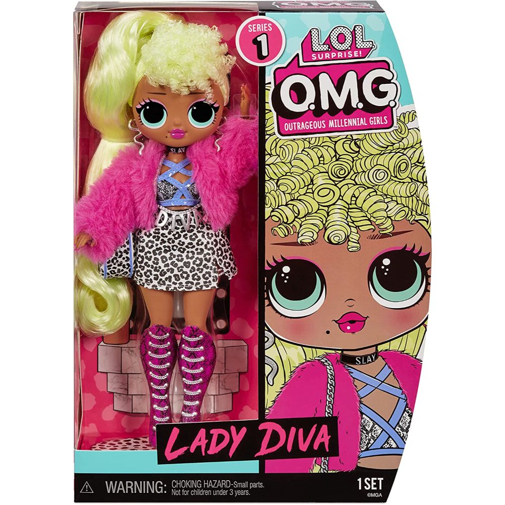 LOL Surprise OMG Lady Diva Fashion Doll