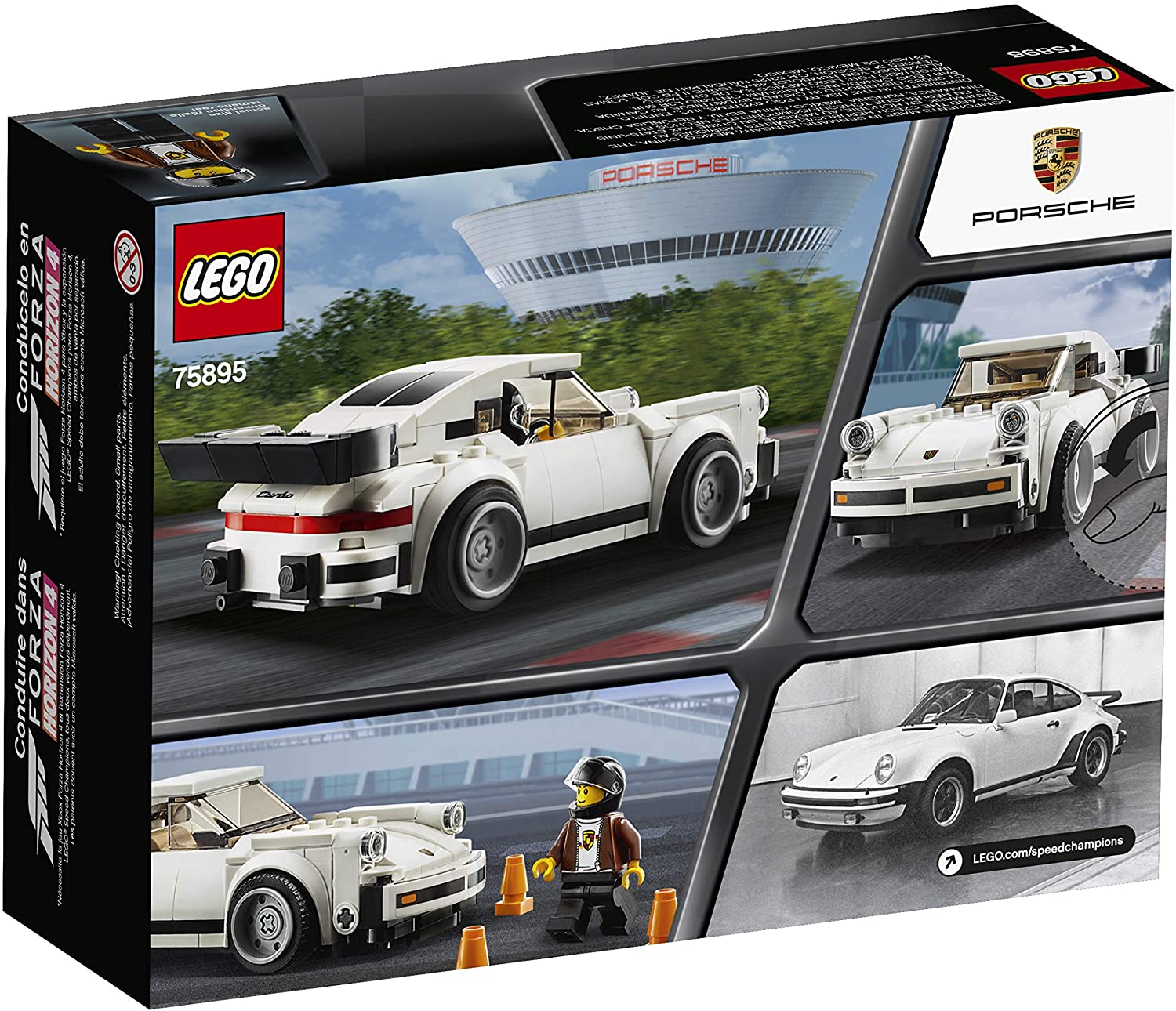 Lego Speed Champions 1974 Porsche 911 Turbo 3.0 75895  (180 pieces)  Image#3