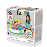 Bestway Rainbow Go & Grow Activity Gym Air Pump Included 36" x H22"/91cm x H56cm  Image#2