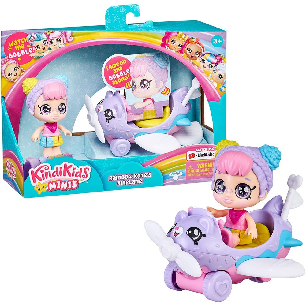 Kindi Kids Minis - Rainbow Kate's Airplane