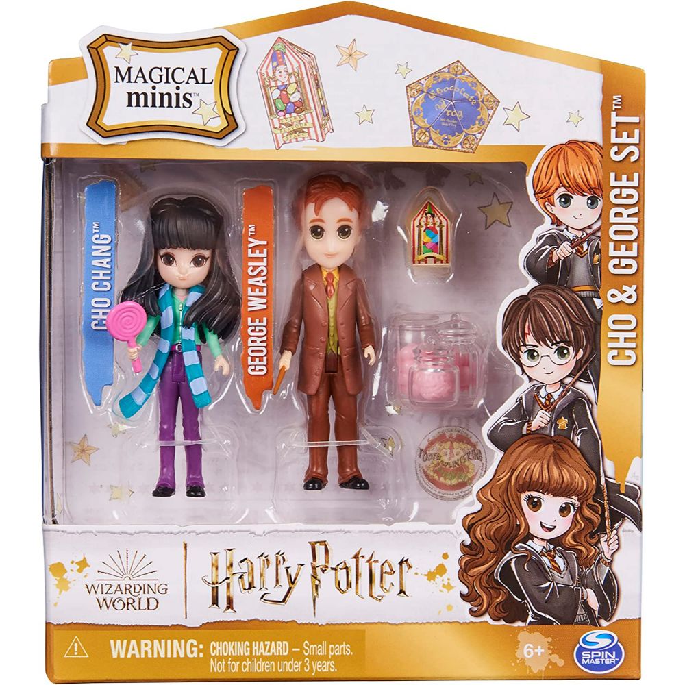 Harry Potter Wizarding World Magical Mini Friendship Pack-Cho & George Harry Potter Wizarding World Magical Mini Friendship Pack-Cho & George
