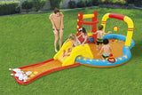 Bestway Inflatable Kids Water Play Center - Lil' Champ Paddling Pool with Multiple Activities