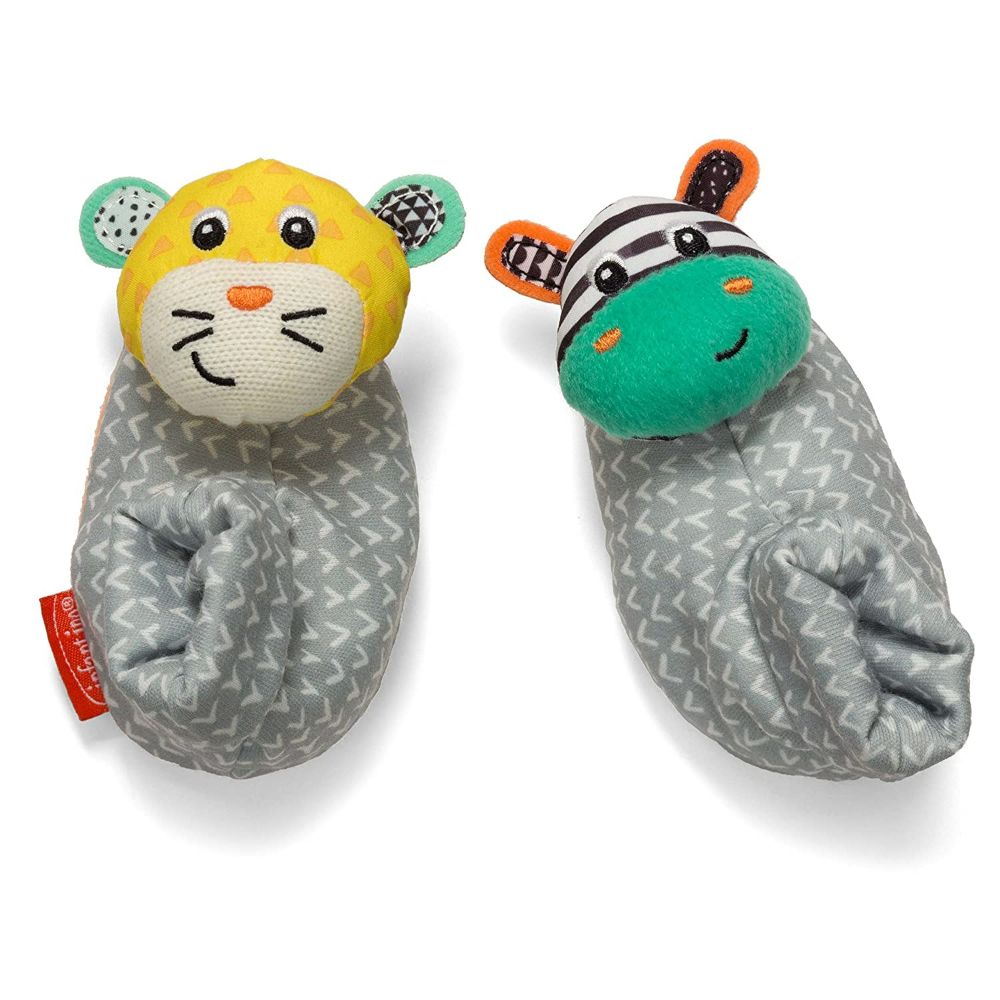 Infantino Rattles Zebra N' Tiger Infantino Rattles Zebra N' Tiger