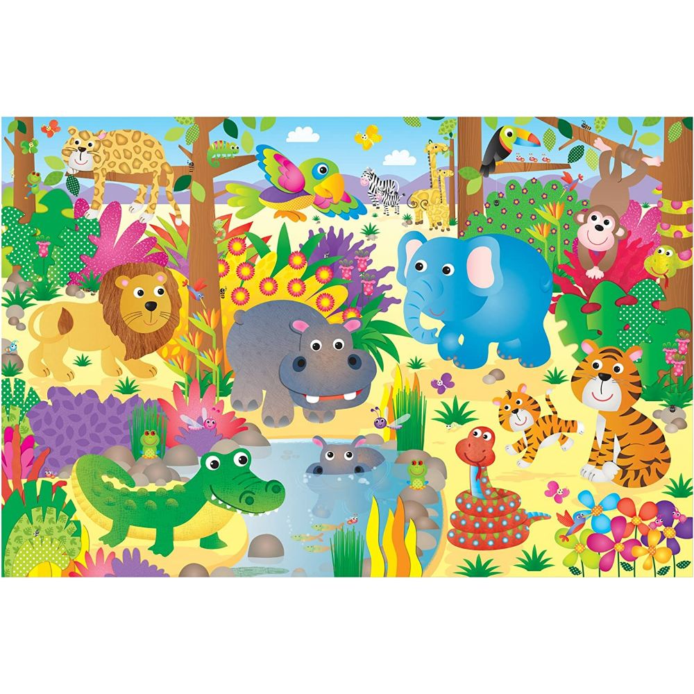 Galt Giant Floor Puzzle Jungle