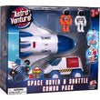 Astro Venture: Space Rover and Shuttle Combo Set