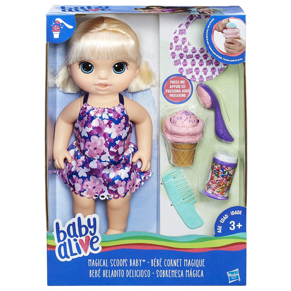 Baby Alive Magical Scoops Baby Blonde  Image#2