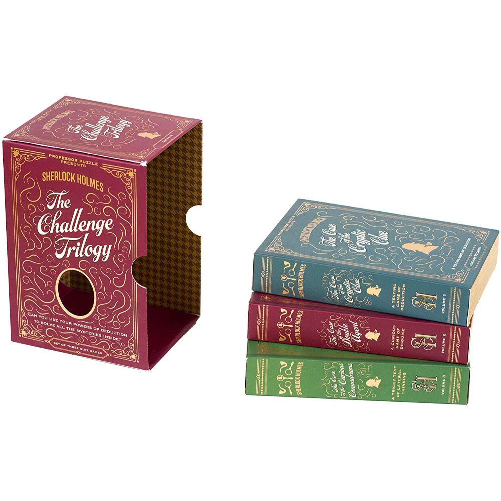 Professor Puzzle The Challenge Trilogy - Set of Three Quiz Games