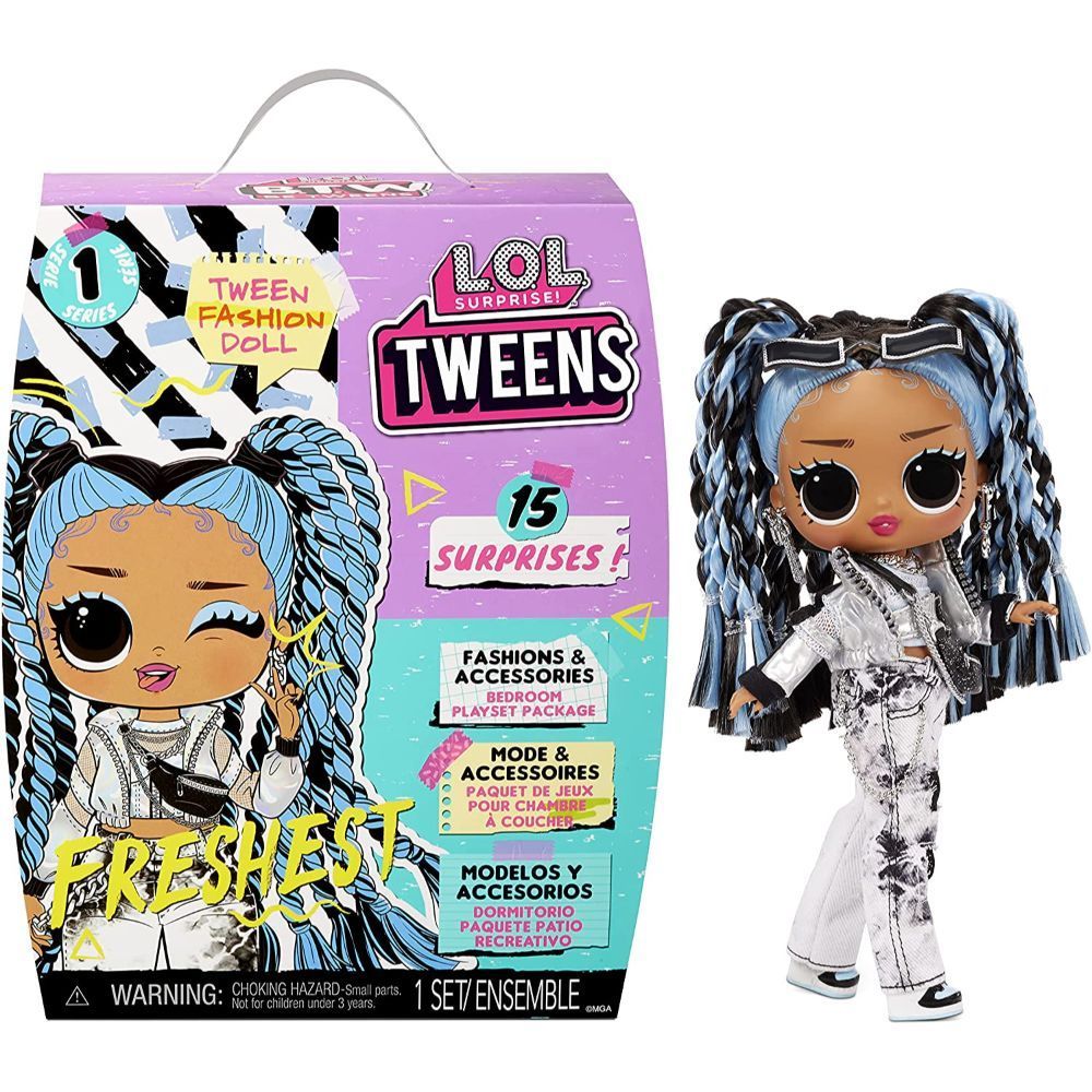 LOL Surprise Tweens Fashion Doll Freshest with 15 Surprises Including Outfit and Accessories for Fashion Toy Girls Ages 3 and Up