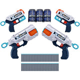 X-SHOT EXCEL Double Kickback Double Reflex 6 Foam Dart Blaster