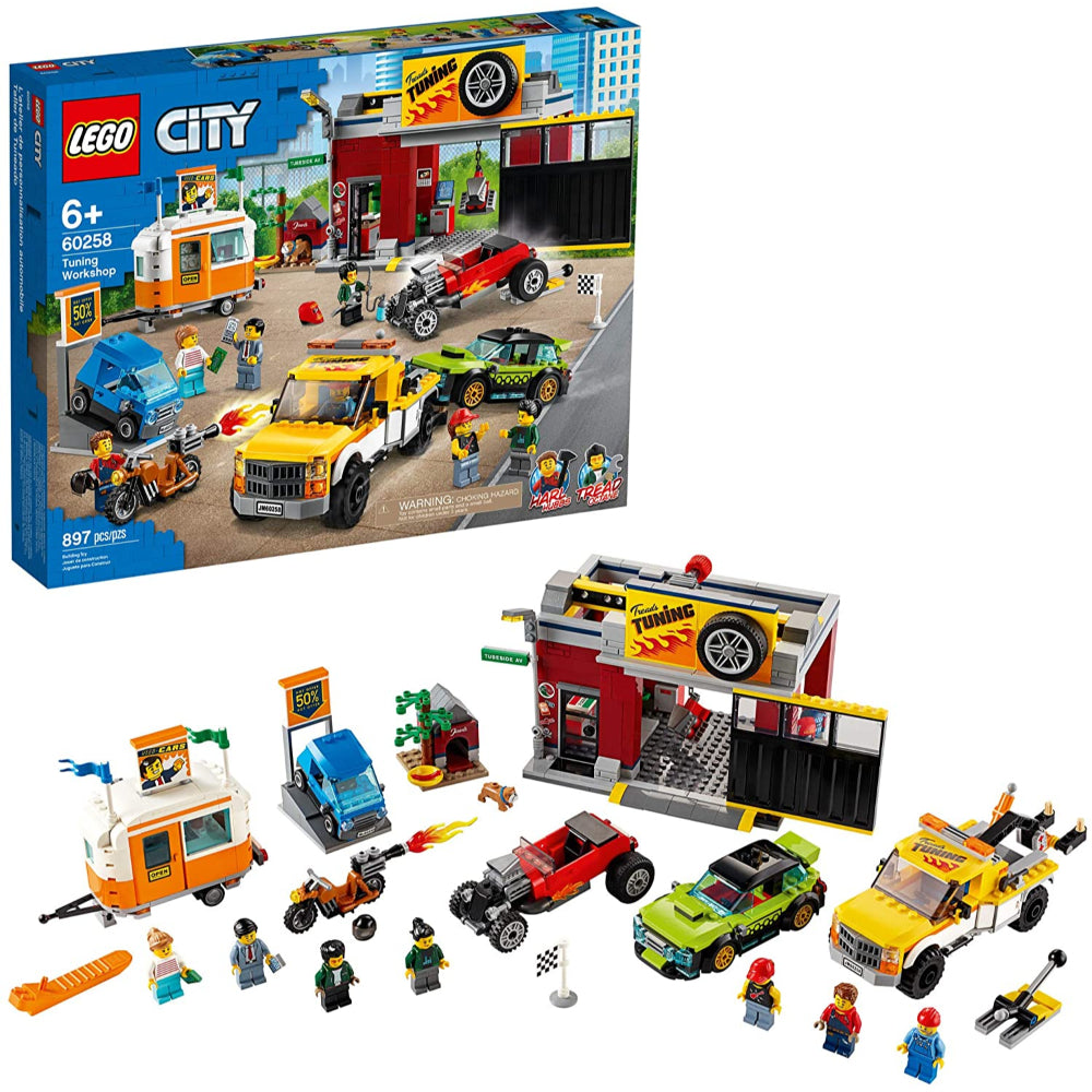 Lego City Tuning Workshop (897 Pieces)  Image#1