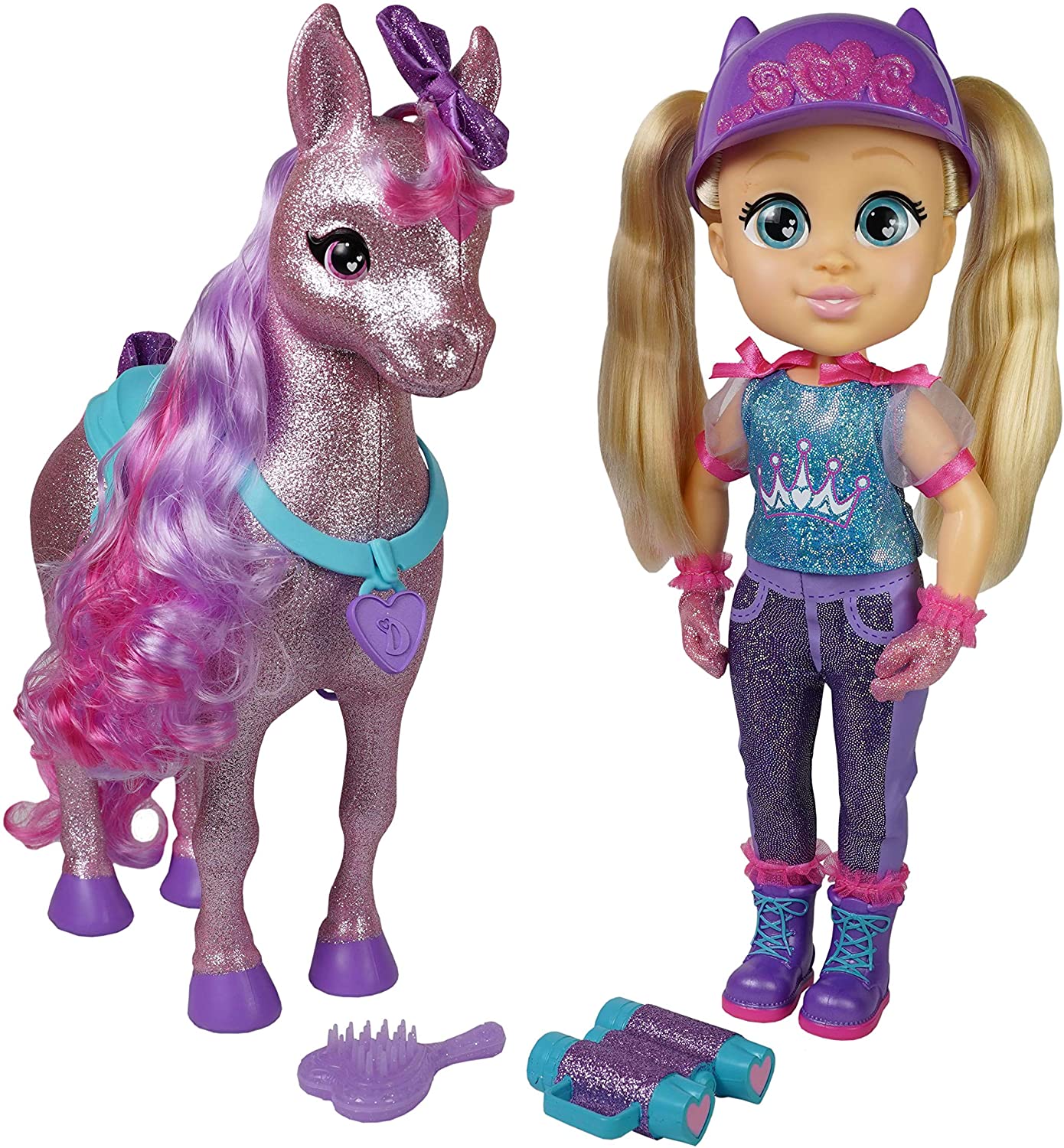 Love Diana Horse Set Feature Doll