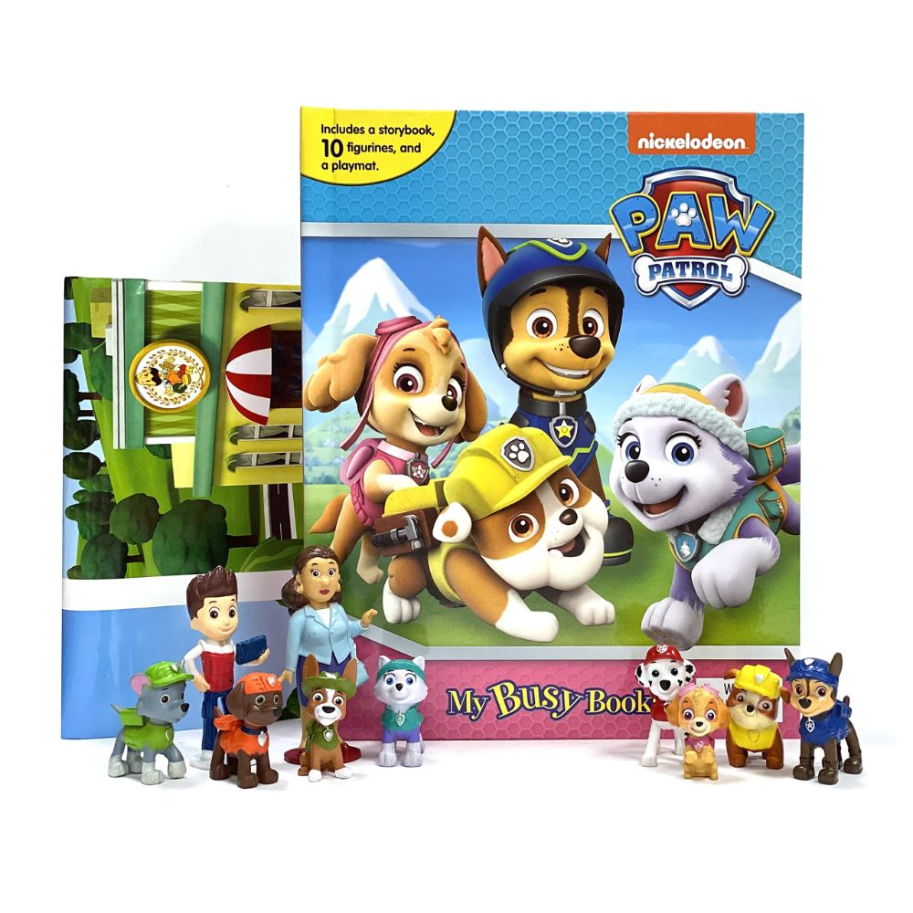 Phidal - Paw Patrol Girls My Busy Book