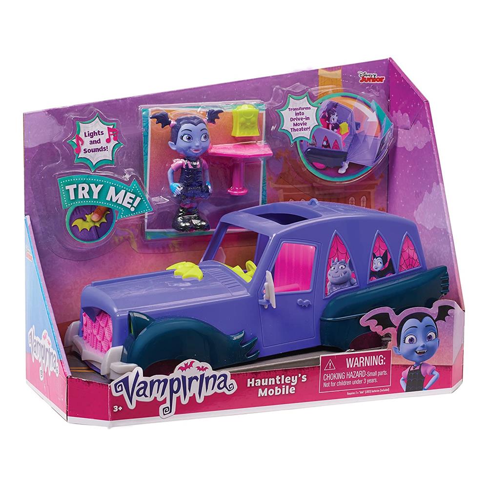 Disney Vampirina Hauntley's Mobile Figure and Vehicle  Image#1