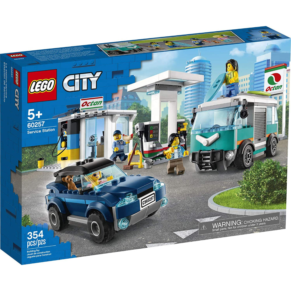 Lego Service Station  (354 Pieces)  Image#1