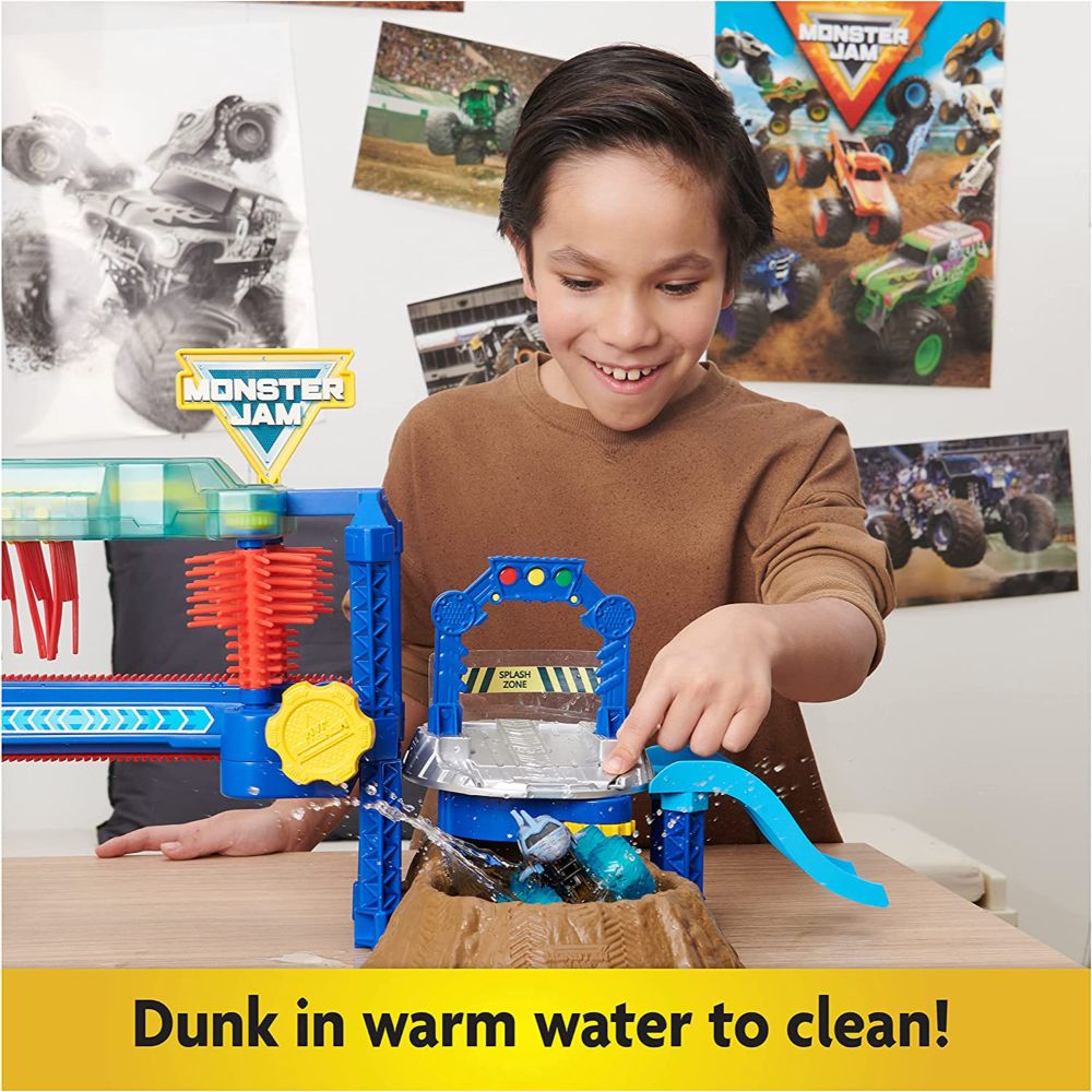 Monster Jam Wash Playset Monster Jam Wash Playset