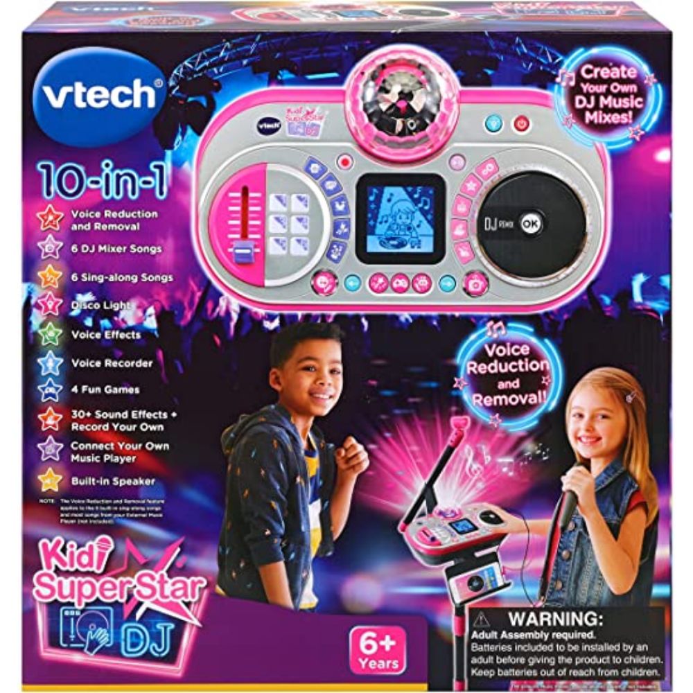 Vtech Kidi SuperStar DJ Studio - Kids' DJ set with multicoloured