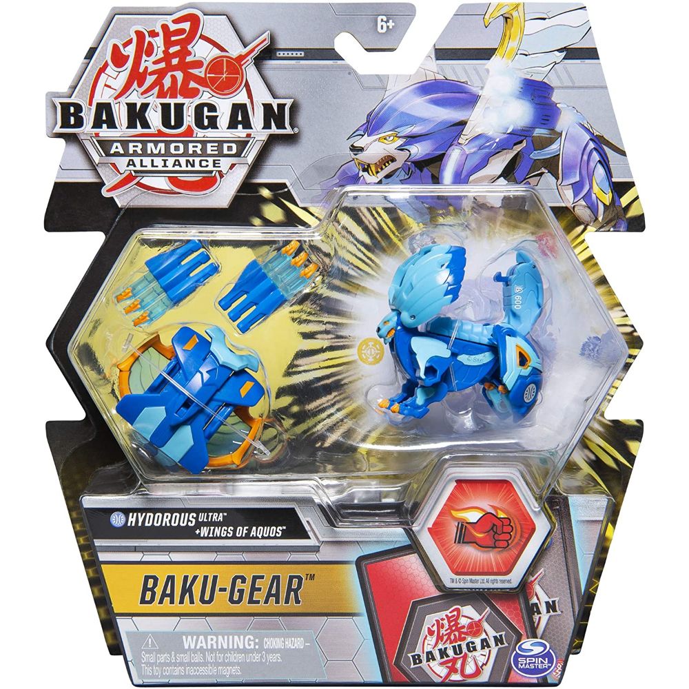 Bakugan Ultra with Transforming Baku-Gear, Armored Alliance 3-inch Tall Collectible Action Figure