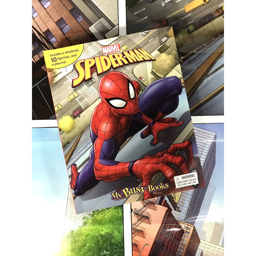 Phidal - Marvel Spiderman 2018 My Busy Books