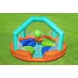 Bestway H2OGO 14'9" x 14'9" x 8'9"/4.5m x 4.5m x 2.68m Dodge & Drench Water Park
