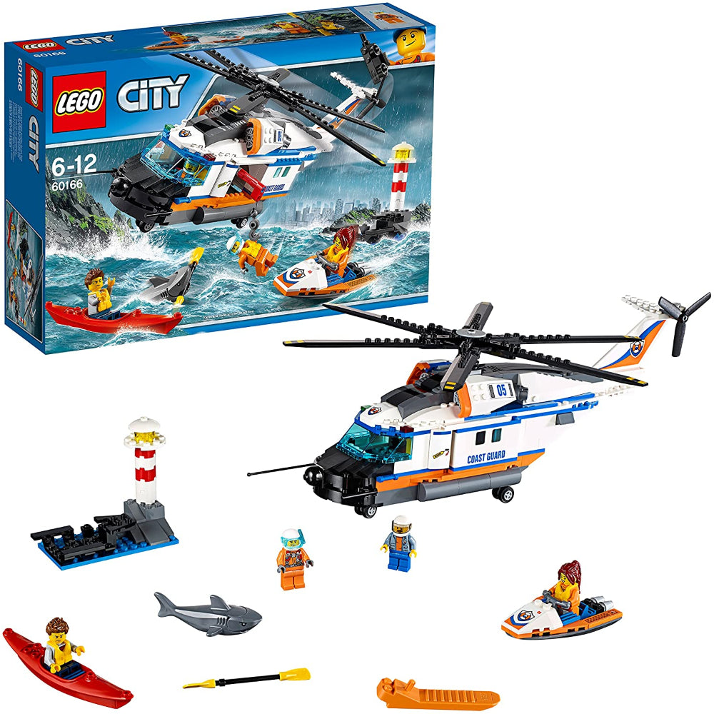 Lego City Heavy-Duty Rescue Helicopter (415 Pieces)  Image#1