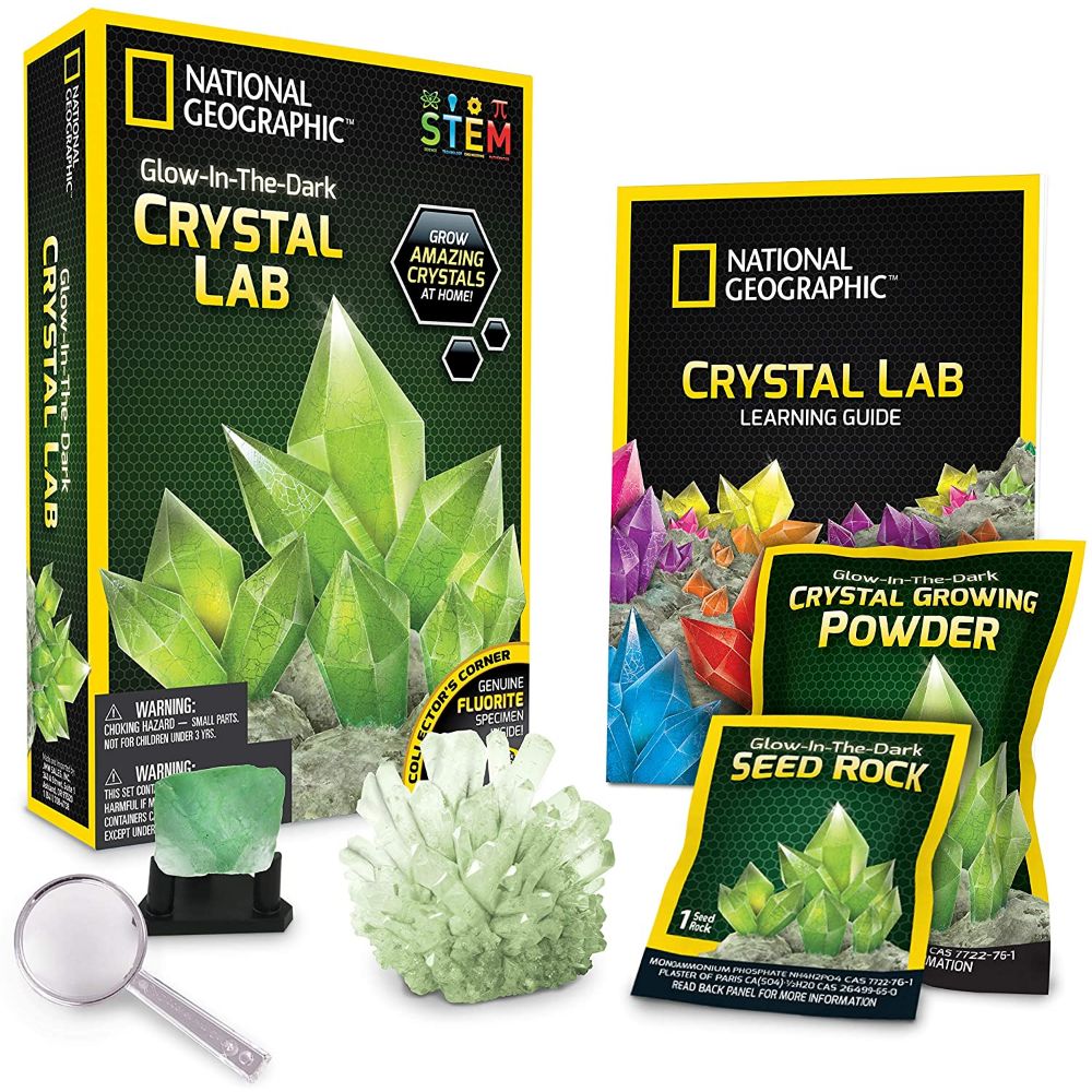 National Geographic Glow-in-the-Dark Crystal