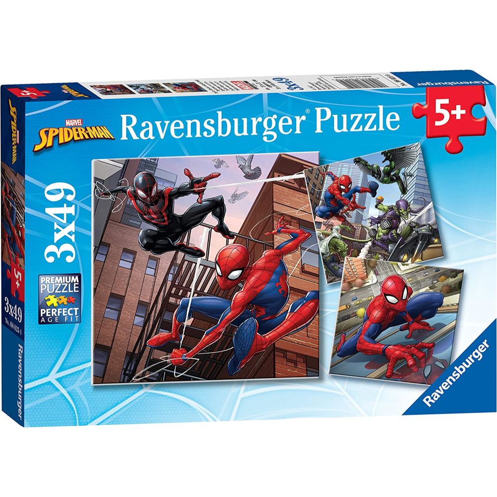 Ravensburger Spiderman 3x49 pcs (8025)