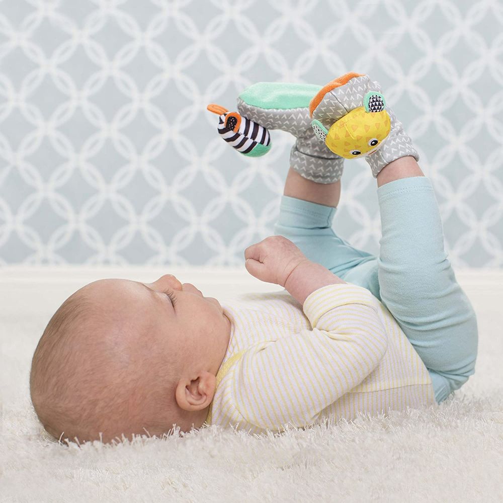 Infantino Rattles Zebra N' Tiger Infantino Rattles Zebra N' Tiger