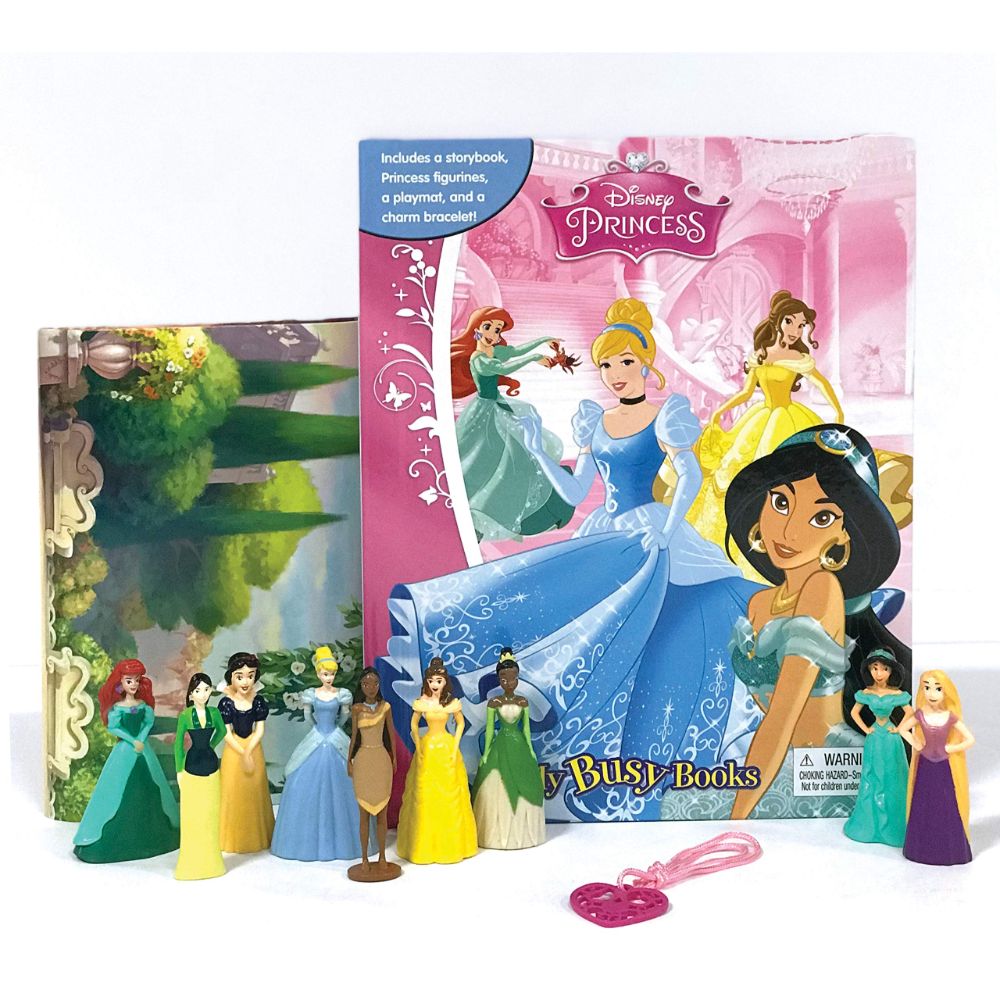 Phidal - Disney Princess My Busy Books Classic
