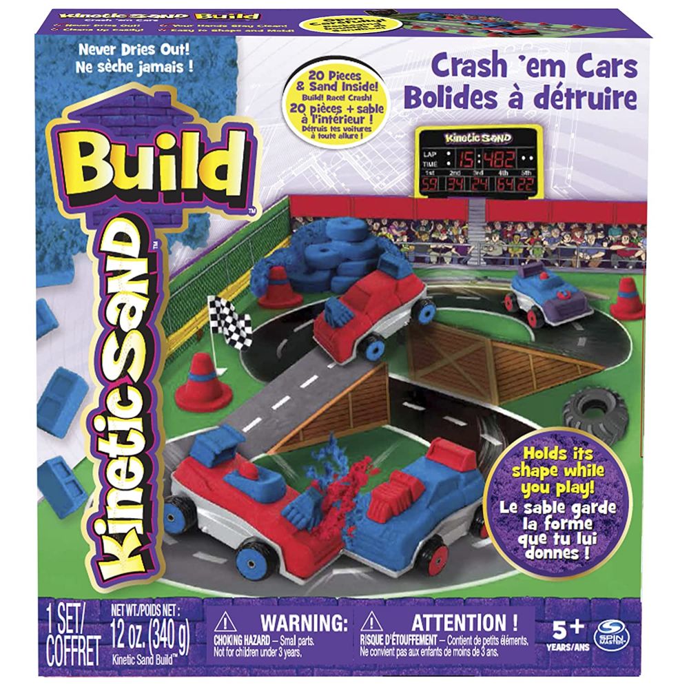 Kinetic Sand Build, Crash 'em Cars