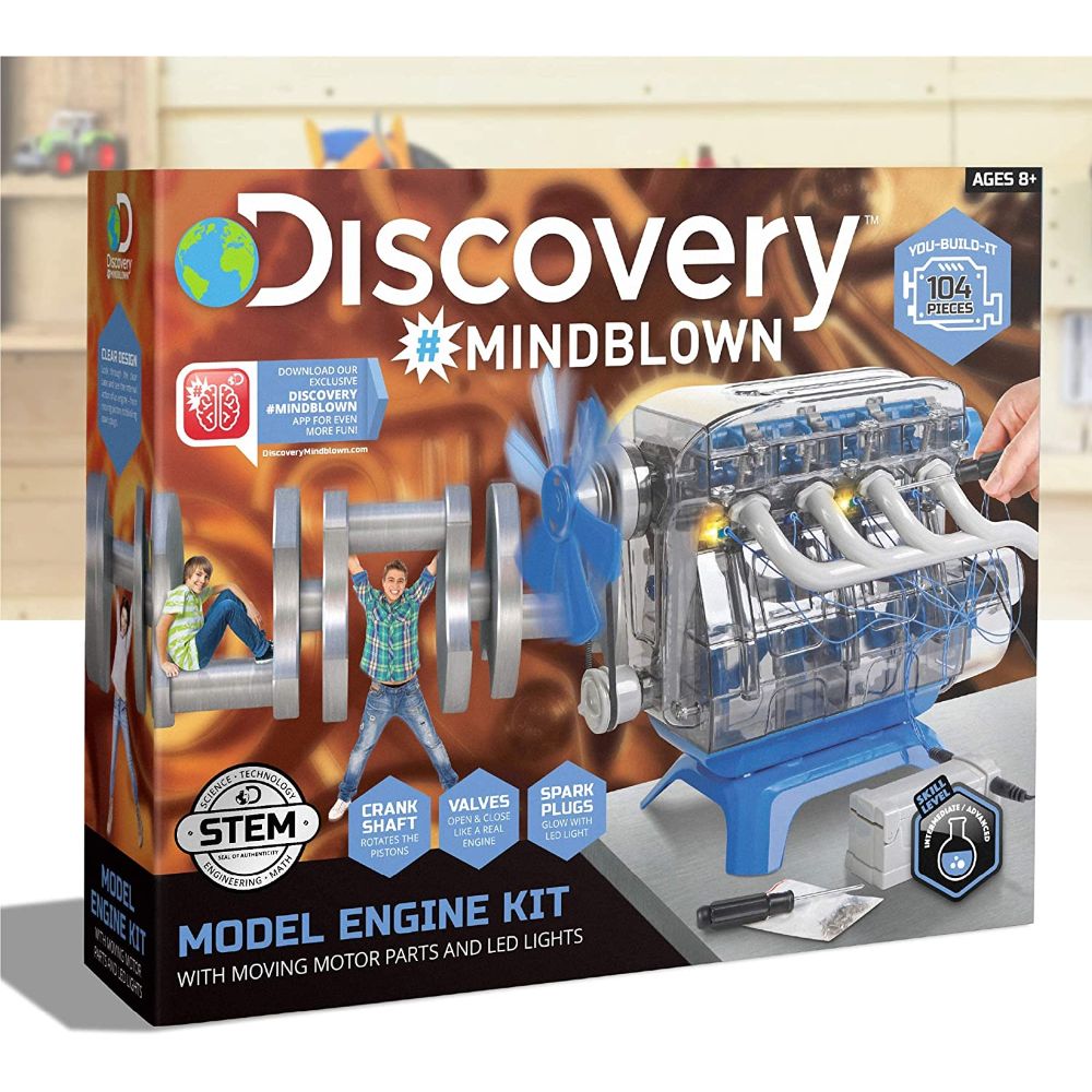 Kid Engine Models Discovery Kids Model Engine Kit – Toys4me