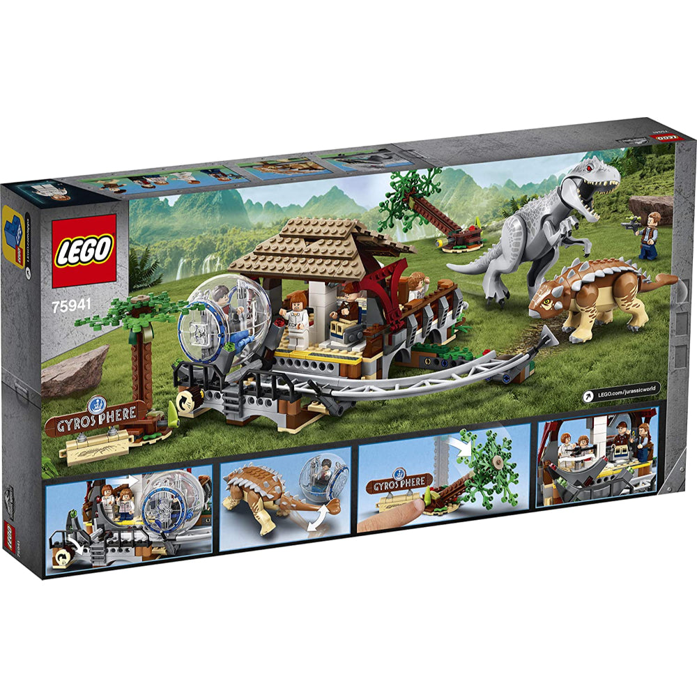 Lego indominus rex vs ankylosaurus sale