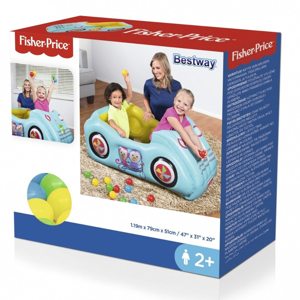 Bestway Fisher Price Race Car Ball Pit  Image#2