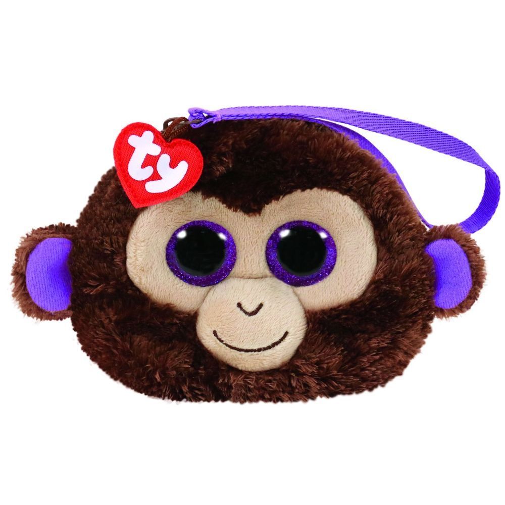 Ty Fashion Monkey Coconut Wristlet