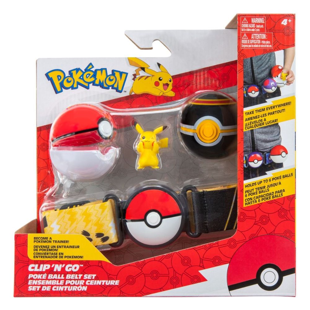 Pokemon Clip N Go Poke Ball Belt Asst.