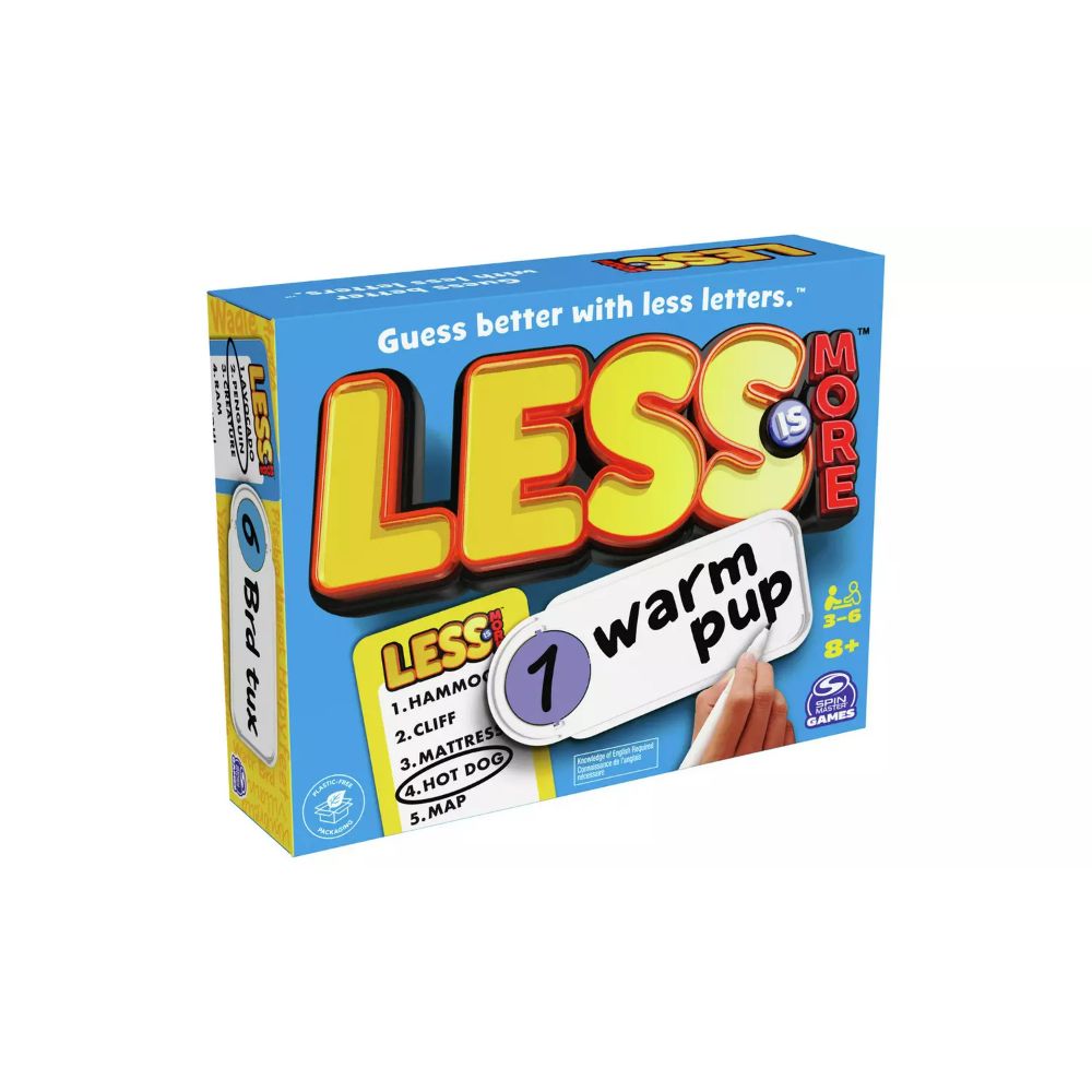 Spin Master Less is More Board Game Spin Master Less is More Board Game