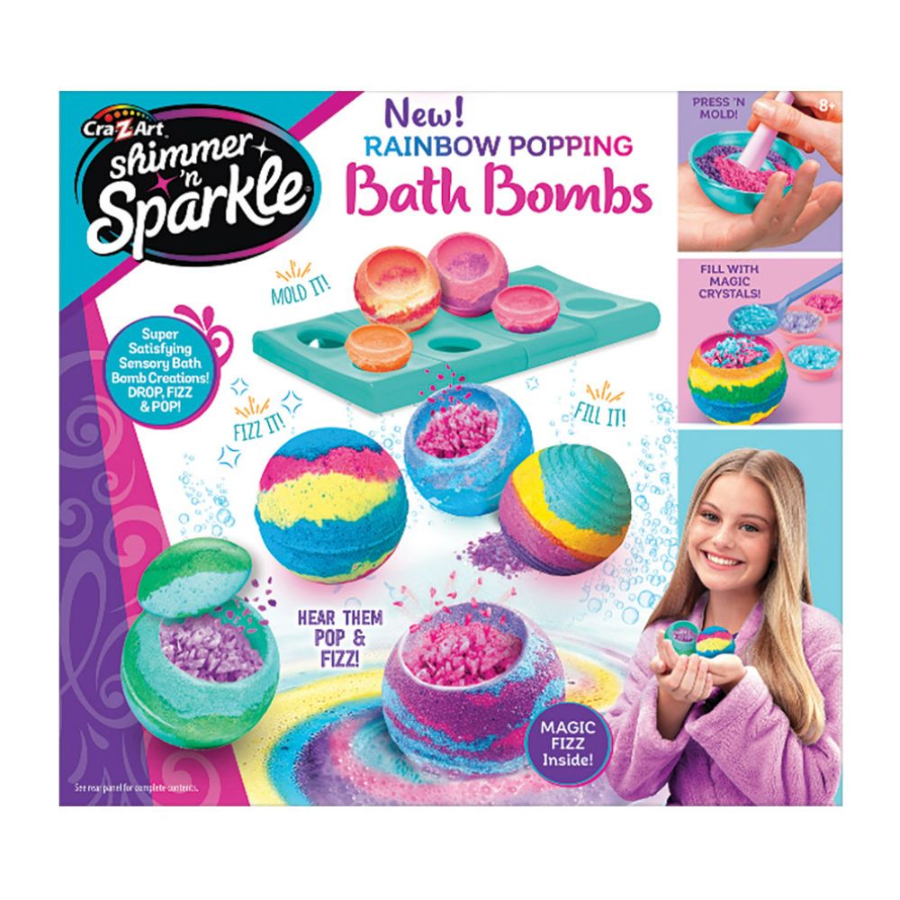 Cra-Z-Art Shimmer 'n Sparkle Spa Creations Ultimate Bath Bomb Maker