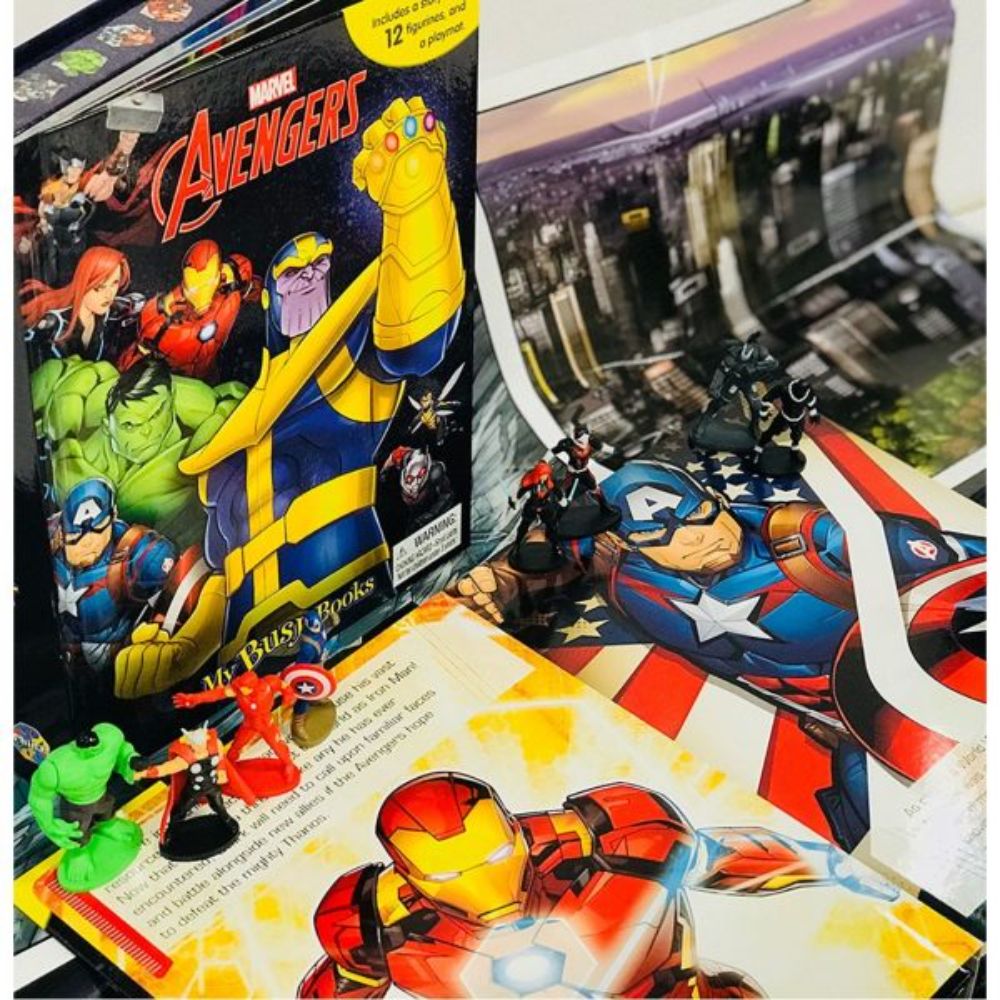 Phidal - Marvel Avengers Infinity War My Busy Books