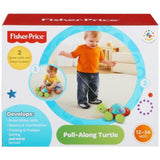 Fisher Price Vehicle Play Pull Along Turtle