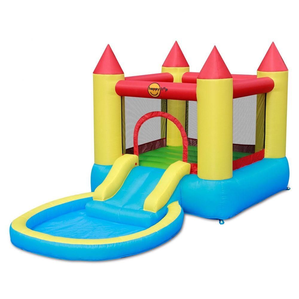 Happy Hop Bouncy Castle With Pool Slide