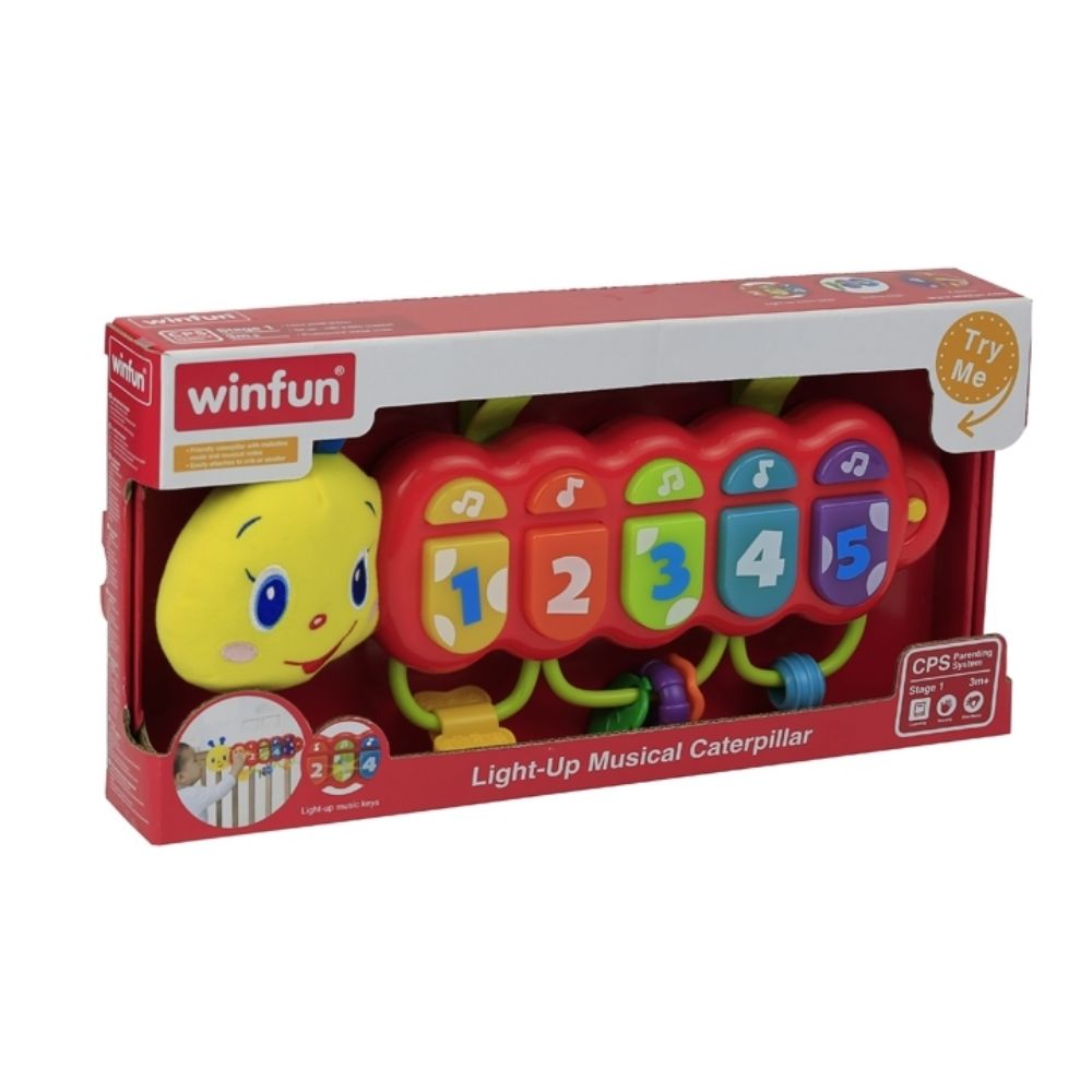 Winfun Light-Up Musical Caterpillar