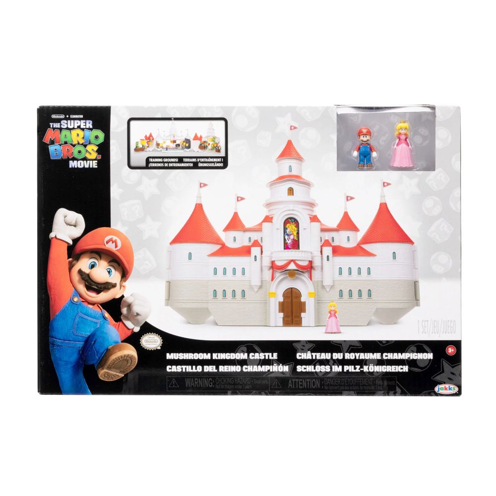 Nintendo The Super Mario Bros. Movie Mushroom Kingdom Castle